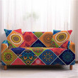 Mandala Beautiful Colorful Flower Square Pattern Home Decoration For Living Room Sofa Cover