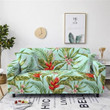 Tropical Red And Pink Heliconia Pattern Home Decoration For Living Room Sofa Cover