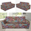 Bohemian Boho Pattern Background Sofa Cover