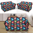 Multi Monkey Different Colorful Cute Pattern Sofa Cover