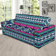 Colorful Navajo Indians Aztec Theme Sofa Cover