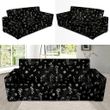Alchemy Gothic Witch Doodle Pattern Sofa Cover