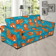 Cute Octopus Tentacle Squid Pattern Theme Sofa Cover