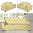 Teddy Bear Pattern Sofa Cover