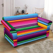 Mexican Blanket Colorful Pattern Sofa Cover
