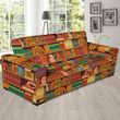 Book Lover Library Librarian Background Sofa Cover