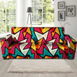 Abstract Geometric Colorful Pattern Print Sofa Cover