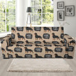 Rottweiler Dog Pattern Theme Sofa Cover
