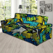 Colorful Abstract Graffiti Pattern Print Sofa Cover
