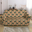 Old School Tattoo Swallow Pattern Sofa Cover