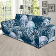 Realistic Jellyfish Theme Sofa Cover