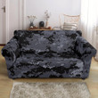 Acu Digital Black Camo Pattern Sofa Cover