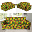 Tropical Reggae Leaf Beauty Sofa Cover