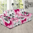 Yorkshire Terrier Puppy Theme Sofa Cover