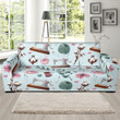 Background Sewing Pattern Theme Sofa Cover