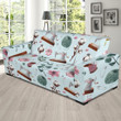 Background Sewing Pattern Theme Sofa Cover