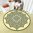 Cute Beautiful Vintage Texture Round Rug Home Decor