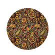 Sunflower With Corn Psychedelic Design Round Rug Home Decor