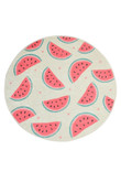 Watermelon Colorful Background Round Rug Home Decor