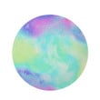 Abstract Psychedelic Holographic Mixed Color Round Rug Home Decor