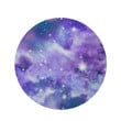 Purple Universe Galaxy Round Rug Home Decor