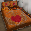Daddy’s Girl Love In Heaven 3d Printed Quilt Set Home Decoration