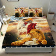 The Lion And The Lamb Jesus Eagle 3d Printed Quilt Set Home Decoration