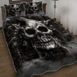 Skull Lovers 3d Printed Quilt Set Home Decoration