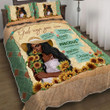 Black Girl God Says You Are 3d Printed Quilt Set Home Decoration