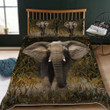 Wild Elephant 3d Printed Quilt Set Home Decoration