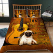 That’s What I Do I Pet Dogs I Play Guitars And I Know Things Pug Dog 3d Printed Quilt Set Home Decoration