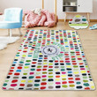 Bhpc Polo Spotted In Colors Area Rug Floor Mat Home Decor
