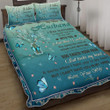My Dear Husband In Heaven 3d Printed Quilt Set Home Decoration
