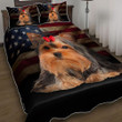 Yorkshire Terrier 3d Printed Quilt Set Home Decoration