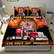 Not Tonight Honey I’m Out Of Hours Trucker 3d Printed Quilt Set Home Decoration