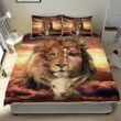 Jesus Is Risen Lion 3d Printed Quilt Set Home Decoration