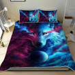 Wildlife Wolf 3d Printed Quilt Set Home Decoration