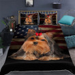 Yorkshire Terrier 3d Printed Quilt Set Home Decoration