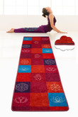 Mantra Pilates Yoga Area Rug Floor Mat Home Decor
