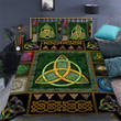 Irish Celtic 3d Printed Quilt Set Home Decoration