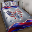 Nurse Wings American Veterinary 3d Printed Quilt Set Home Decoration
