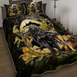 Dinosaur 3d Printed Quilt Set Home Decoration