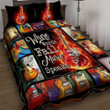 Electric Guitar Where Words Fail Music Speaks 3d Printed Quilt Set Home Decoration