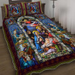 Jesus Christ Family A Birth 3d Printed Quilt Set Home Decoration