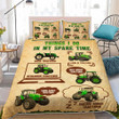 Things I Do In My Spare Time Tractor Farmer 3d Printed Quilt Set Home Decoration
