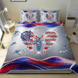 Nurse Wings American Veterinary 3d Printed Quilt Set Home Decoration