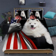 Samoyed Dog Lover 3d Printed Quilt Set Home Decoration
