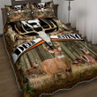 Deer Hunting 3d Printed Quilt Set Home Decoration
