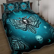 Butterfly Skull 3d Printed Quilt Set Home Decoration