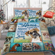I Love My Boxer 3d Printed Quilt Set Home Decoration